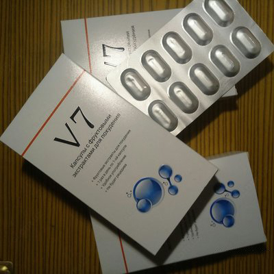 Капсулы для похудения "V7" (30 капсул)