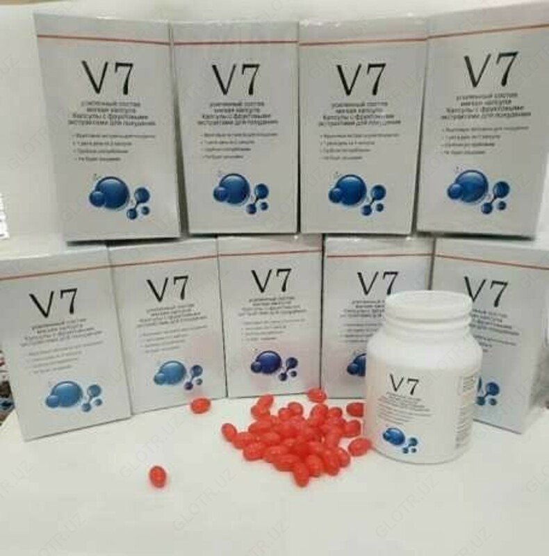 Zaiflashtiruvchi kapsulalar V7 (60 kapsula) - 