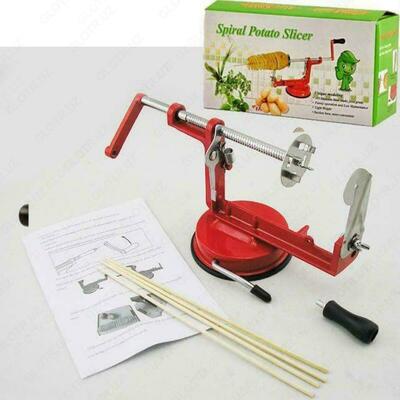 Машинка для резки картофеля спиралью Spiral Potato Slicer