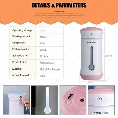 Havo namlagichi Xumidifer X2 (300 ml) Chakana savdo