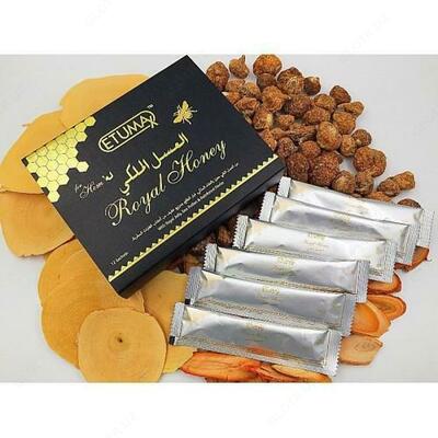 Royal Honey Etumax kuchini oshirish uchun asal