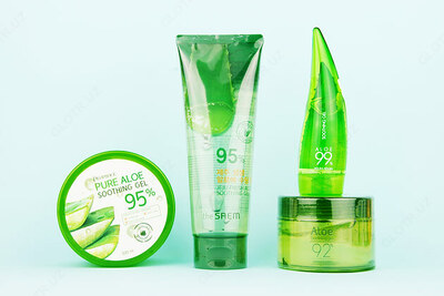 Aloe Gel universal yuzni tozalash uchun gel
