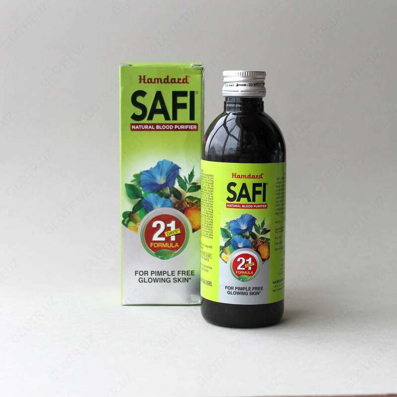 Safi siropi teri muammolari uchun Safi (100mlg)