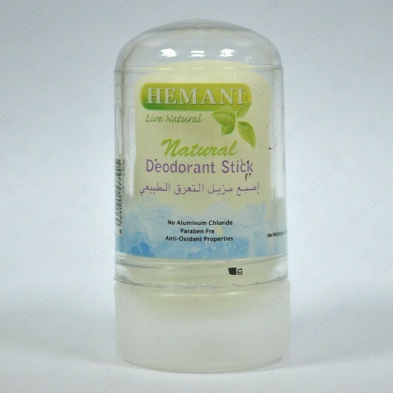 Aloe HEMANI bilan mineral dezodorant