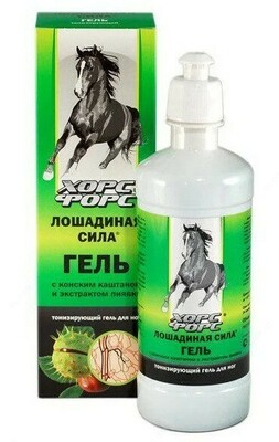 Vena-tonikli Horse Force uchun tonlama jeli
