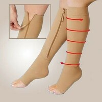 Компрессионные гольфы на молнии Zip Sox