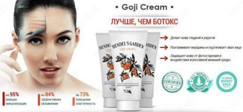 Goji yuz kremi