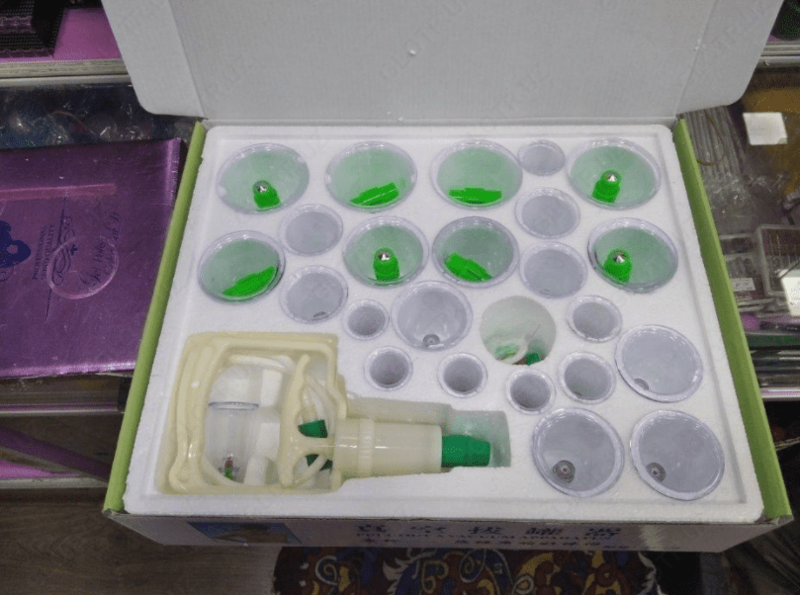 Hijama uchun idishlar 24 dona - narxi 200 000 so'm