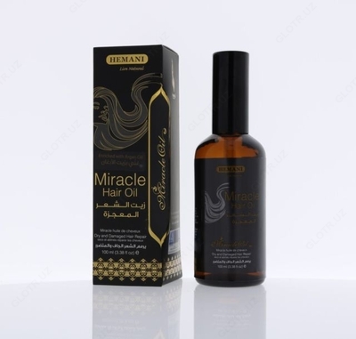 Масло для волос восстанавливающее Miracle Hair Oil Hemani