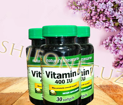 D vitamini tabiatning o'lchovi D vitamini 400 IU