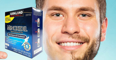 Лосьон Kirkland Minoxidil 5% для роста волос и бороды