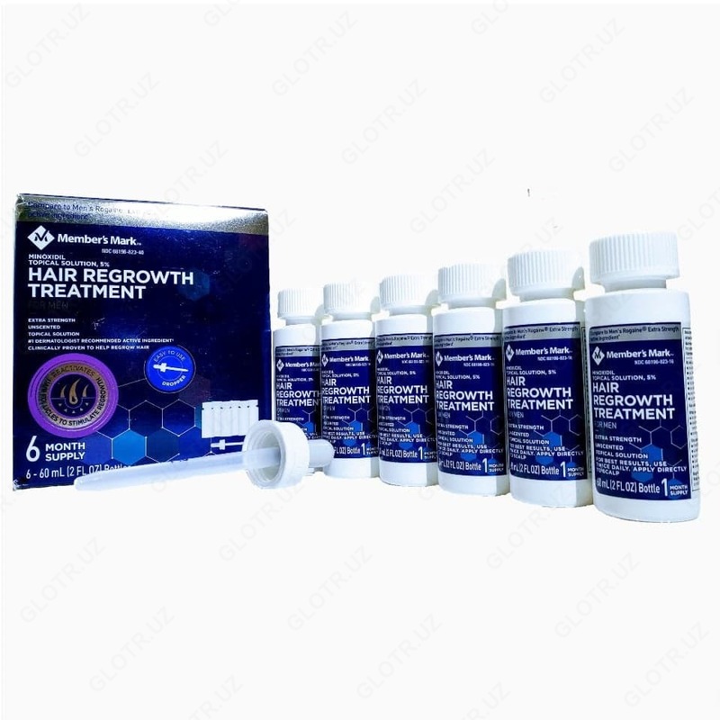 от 200 000 сум Миноксидил Member's Mark Minoxidil