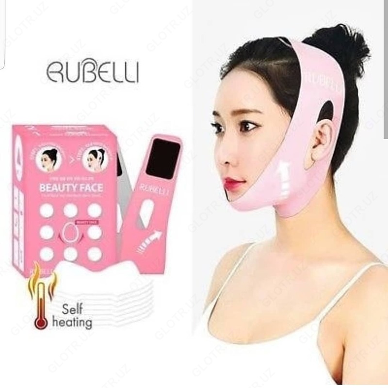 Маска бандаж для подтяжки лица Rubelli Beauty Face