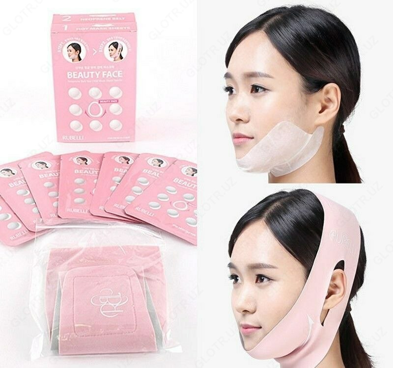 Маска бандаж для подтяжки лица Rubelli Beauty Face