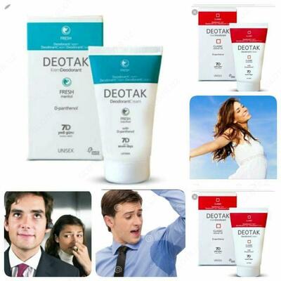 Terlash uchun antiperspirant Deotak