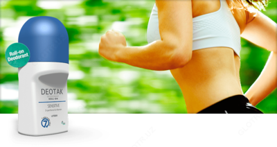 Terlash uchun antiperspirant Deotak