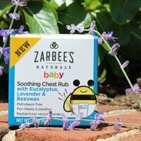 ОРВИ и кашля Zarbee's Naturals Baby Soothing rub