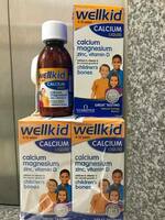 Жидкий кальций с вкусом апельсина Wellkid Calcium liquid (150 ml) - 358 896.9 сум