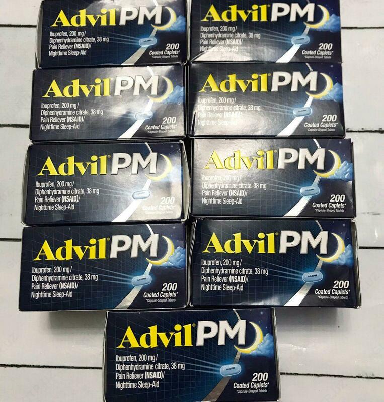 Обезболивающее со снотворным эффектом Advil PM - 310 000 сум