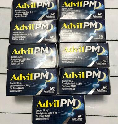 Обезболивающее со снотворным эффектом Advil PM - 310 000 сум / шт.