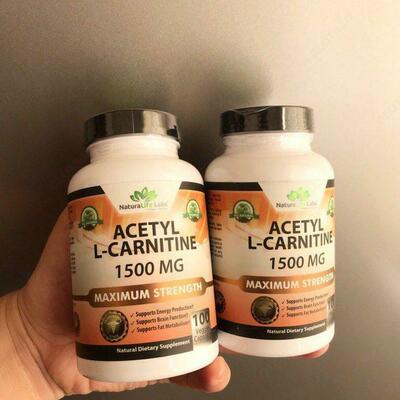 Vitaminlar "NaturaLife Labs asetil L-karnitin"