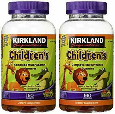 Vitamin "Kirkland Signature Bolalar To'liq Multivitaminlari"