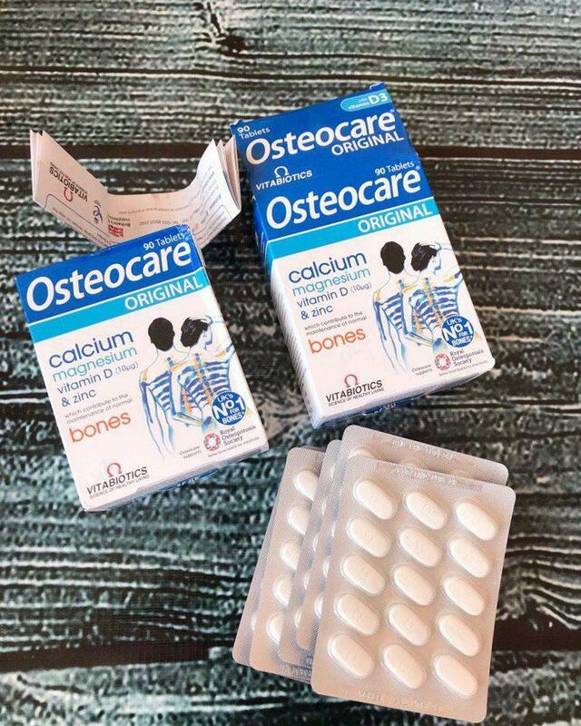 Комплекс витаминов для здоровых костей Vitabiotics Osteocare Calcium Magnesium (90 шт.) - 491 593.7 сум