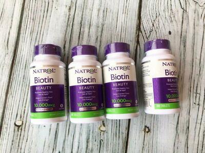 Биотин для волос Natrol "Biotin 10,000mcg