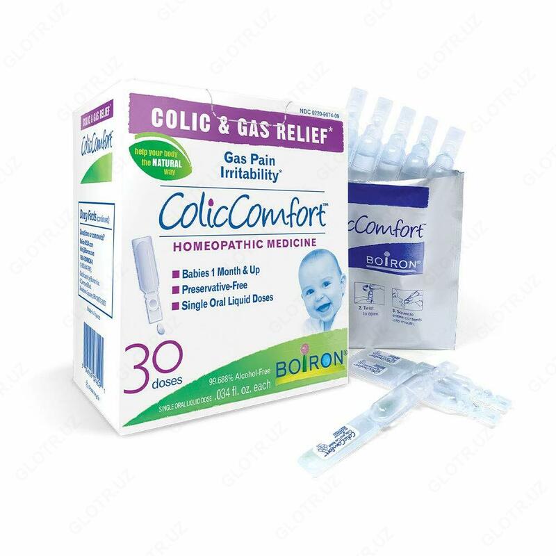 Bolalar kolikasidan tomchilar, ColicComfort, Colic & Gas Relief, Boiron, 30 dona