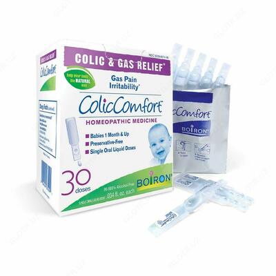 Капли от детских коликов, ColicComfort, Colic & Gas Relief, Boiron, 30 штук