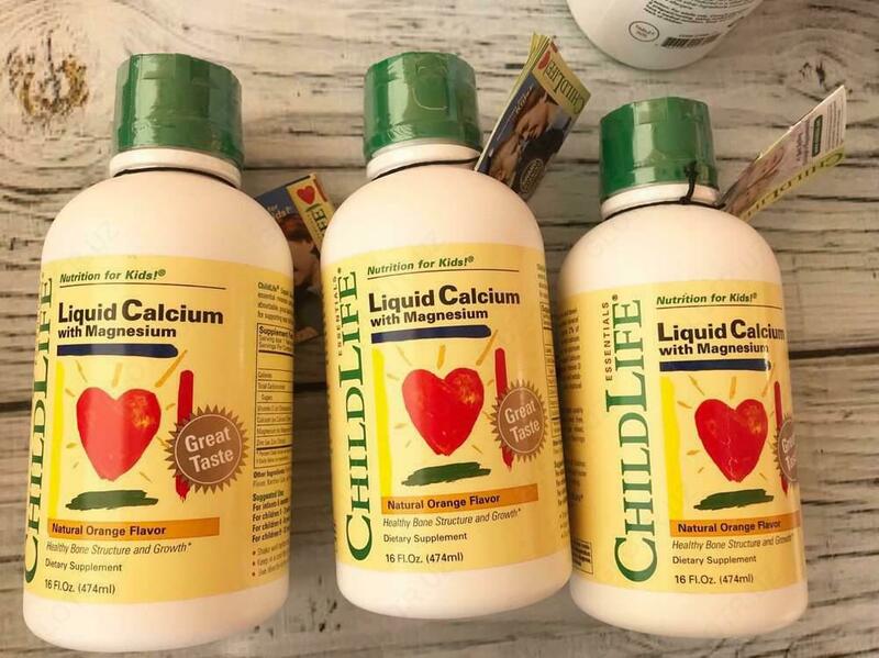 ChildLife, жидкий кальций с магнием, со вкусом натурального апельсина, 474 мл