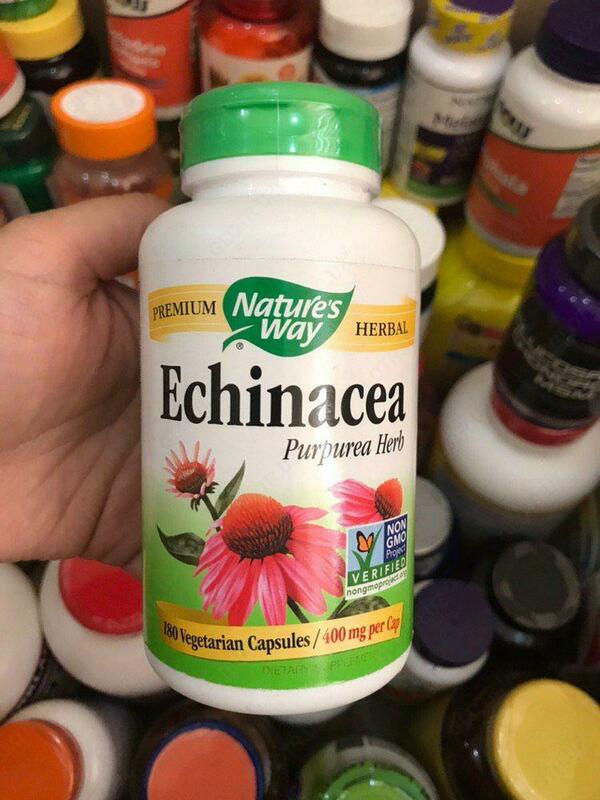 Tabiat yo'li, Echinacea Purpurea, 1200 mg, 100 Vegan kapsulasi