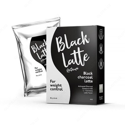 Kilo yo'qotish uchun qora qahva Qora latte