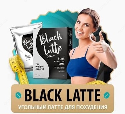 Kilo yo'qotish uchun qora qahva Qora latte