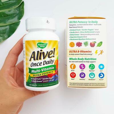 Витаминно-минеральный комплекс Nature's Way Alive
