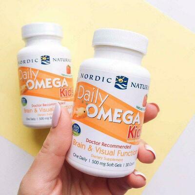 Nordic Naturals Daily Omega Kids, омега для детей