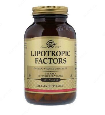 Solgar, lipotropik omillar