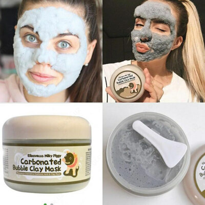 Глиняно-пузырьковая маска Elizavecca Carbonated Bubble Clay Mask