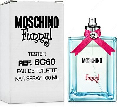 Moschino Tualet suvi uchun kulgili qurilma