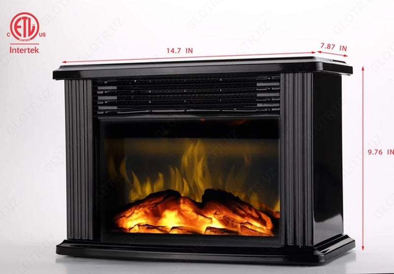 Мини обогреватель с камином Flame handy heater