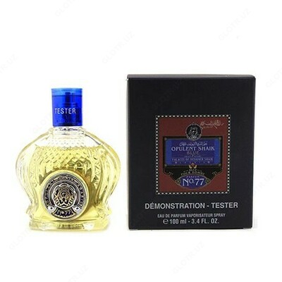 Eau de parfum SHAIK Opulent No.77 erkaklar uchun tester
