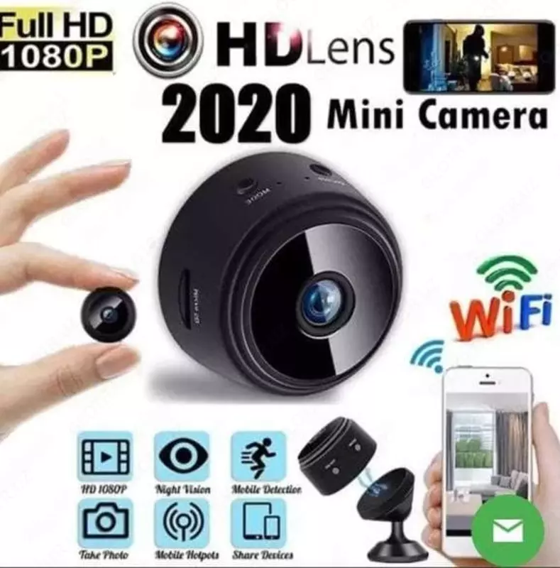 Mini videokamera HD linzalari