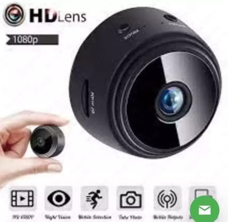 Mini videokamera HD linzalari