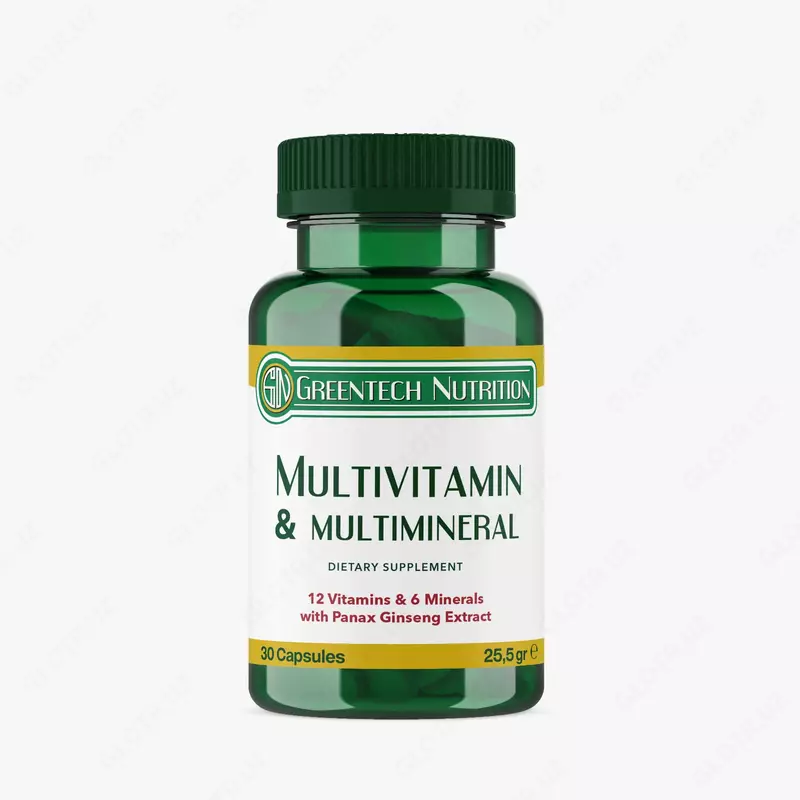 Greentech Nutrition Multivitamin Multimineral Capsule