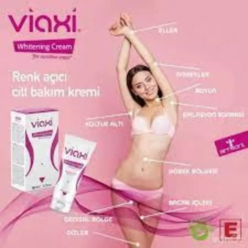 Ayollar uchun Viaxi oqartiruvchi krem
