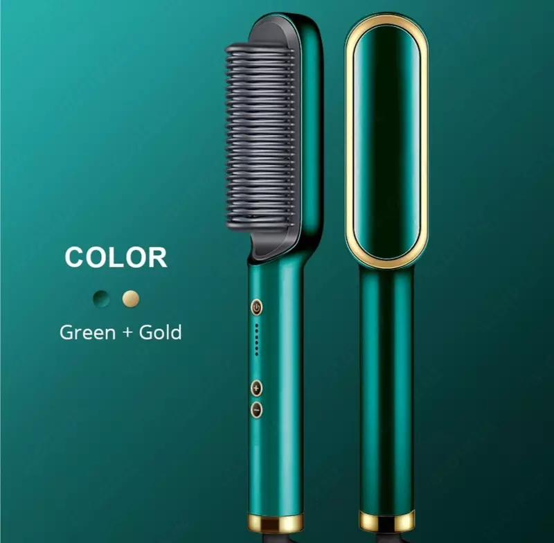 Elektr to'g'rilagich tekis taroq Straight Comb Temperature Control FH909 Medicshop.uz