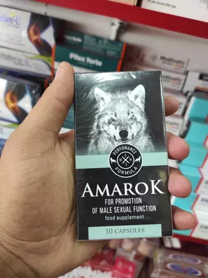 Капсулы для повышения потенции Amarok (Амарок) - 150 000 сум / шт.