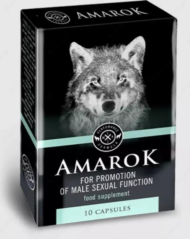 Капсулы для повышения потенции Amarok (Амарок)