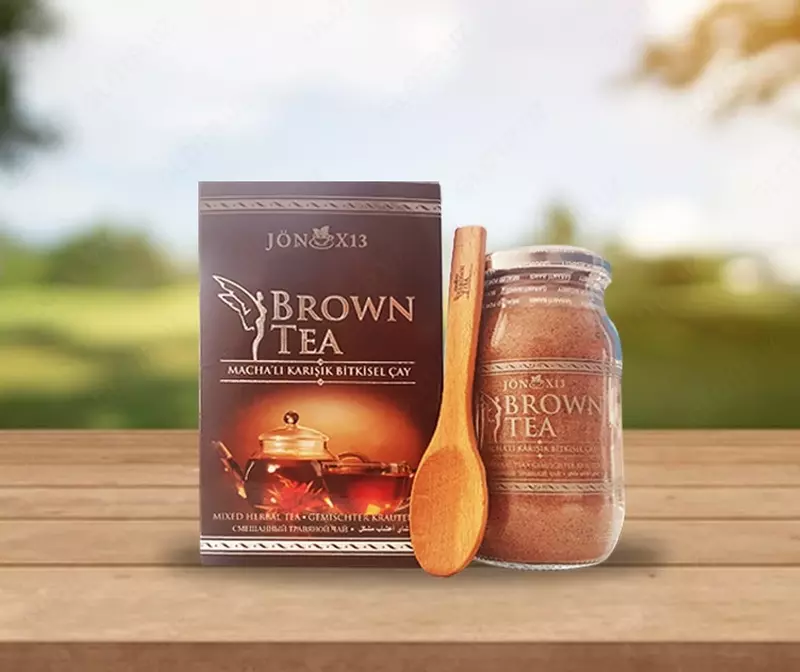   Ogriq qoldiruvchi osimlik choyi Brown Tea