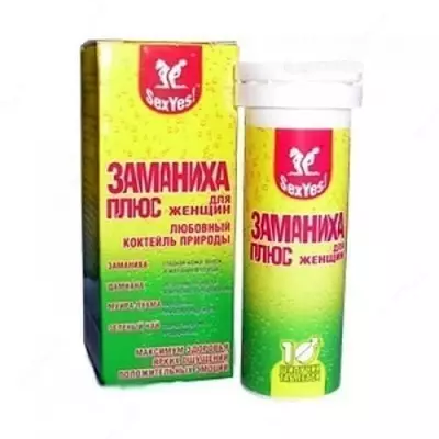 Таблетки "Заманиха Плюс" для женщин Только в розницу